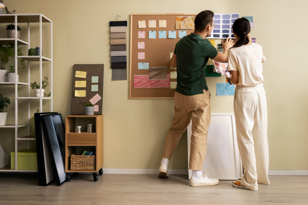 Selection of Materials and Finishes Together