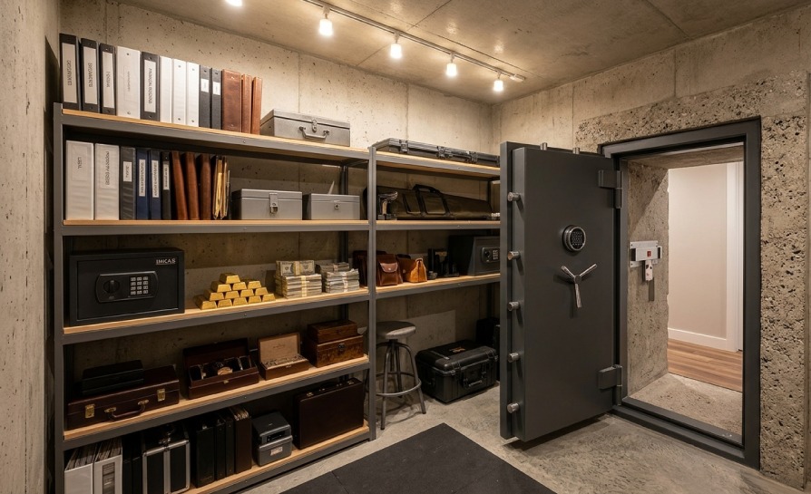 A Safe Room in a House