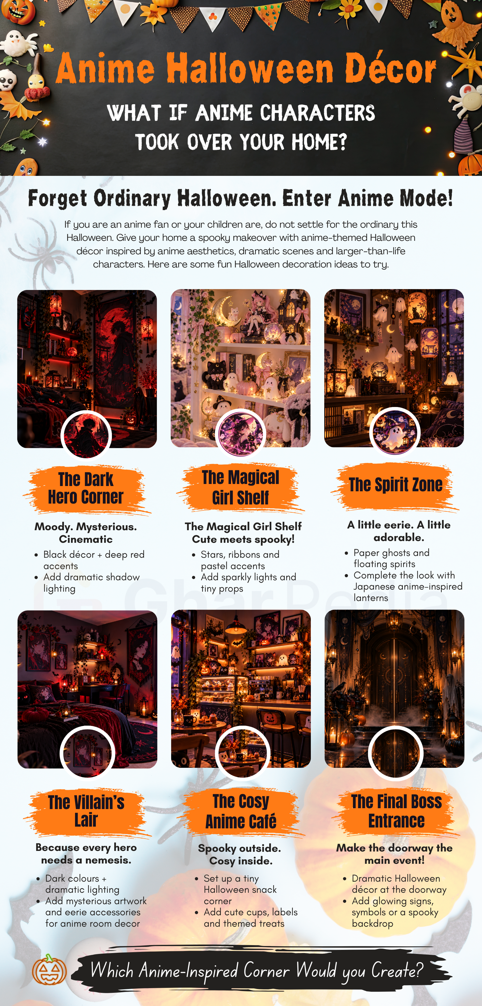 Anime Halloween Décor Ideas for Every Corner of Your Home