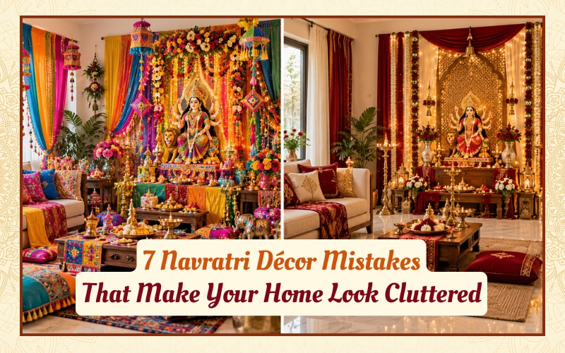 Avoid These 7 Navratri Décor Mistakes for a Light, Clutter-Free Home