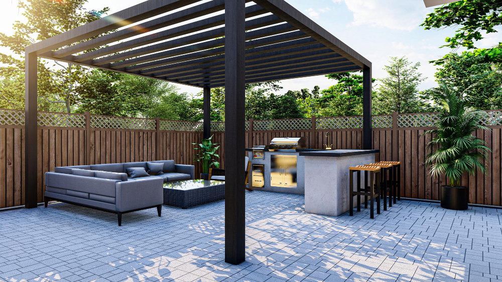 Flexible Pergola for Several Occasion