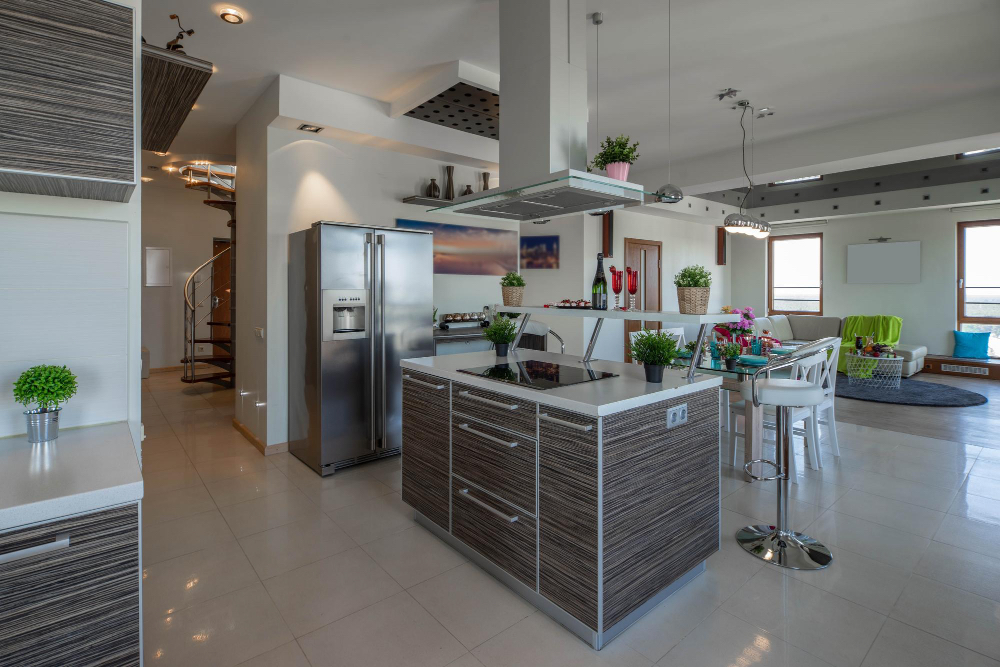 Full Kitchen in Apartment for Corporate Stays