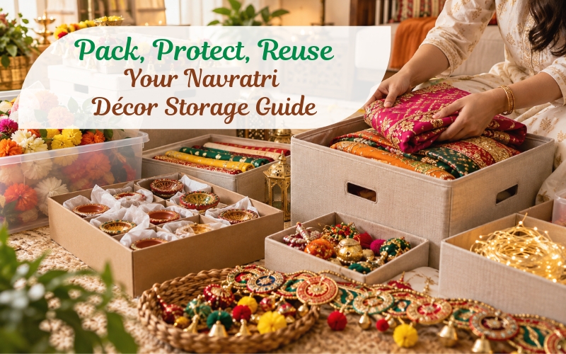 Navratri Décor Storage Ideas