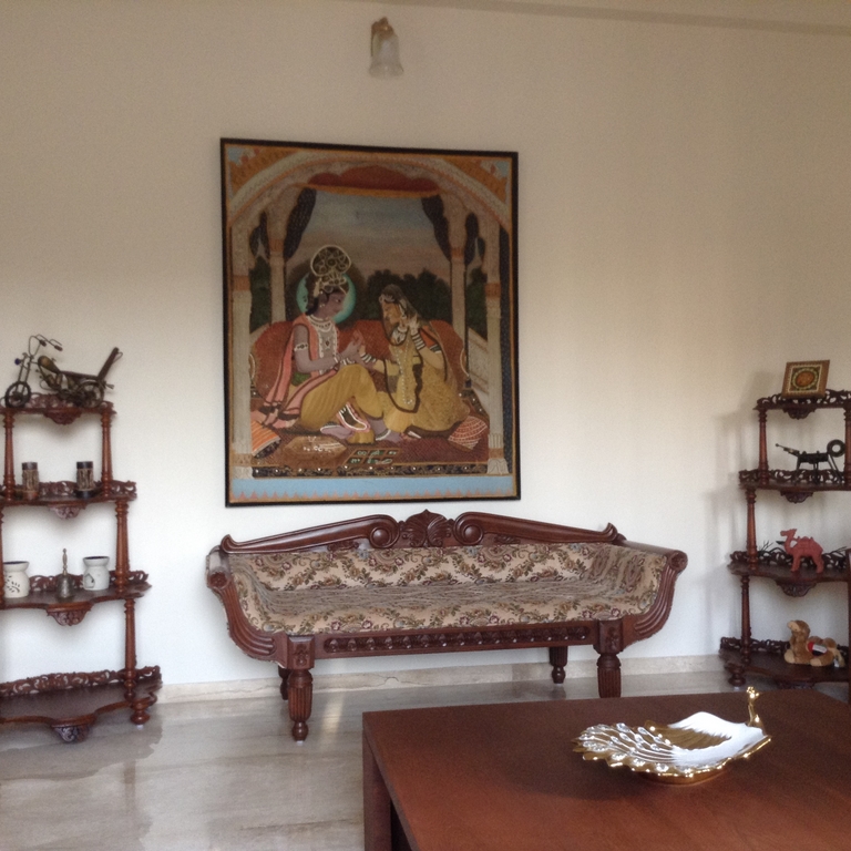 Traditional Wooden Sofa Design