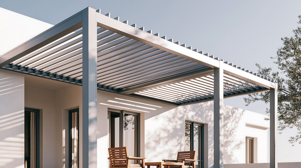 Wall-Mounted Pergola